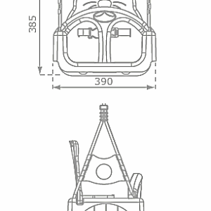 komplett bölcsőhinta rajz és méret