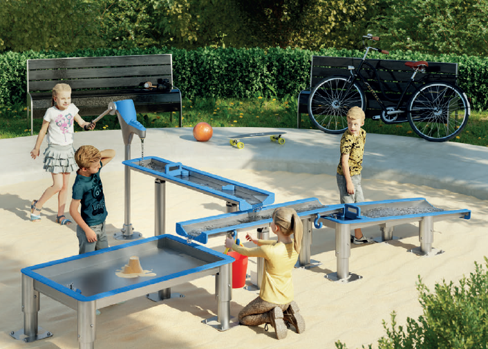 Sarazó csatorna, Budapest, Pest megye, közületi játszótér